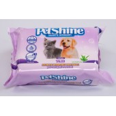 PETSHINE SALVIETTINE IGIENICHE AL TALCO 40 PEZZI 